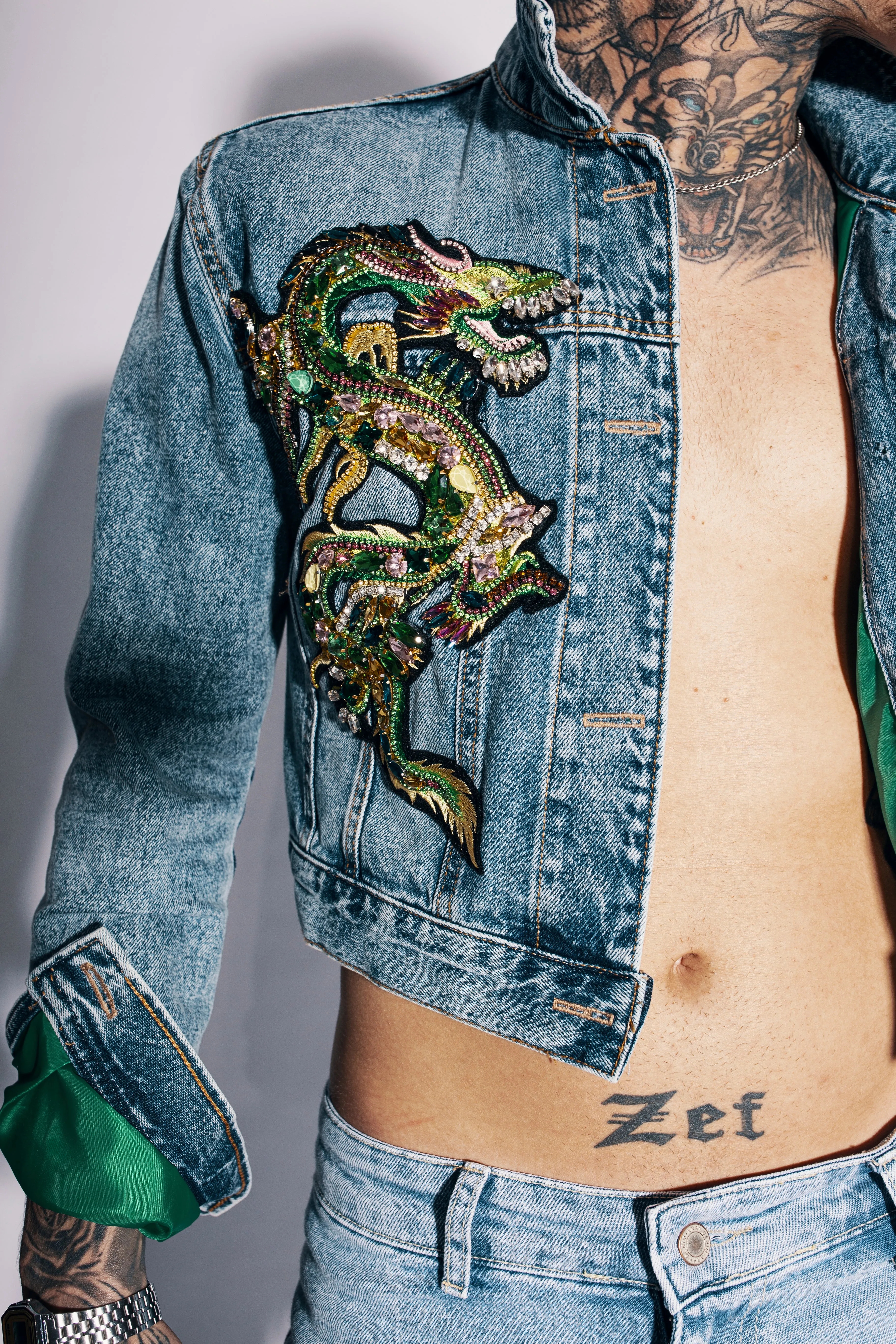 Dragon Denim Jacket