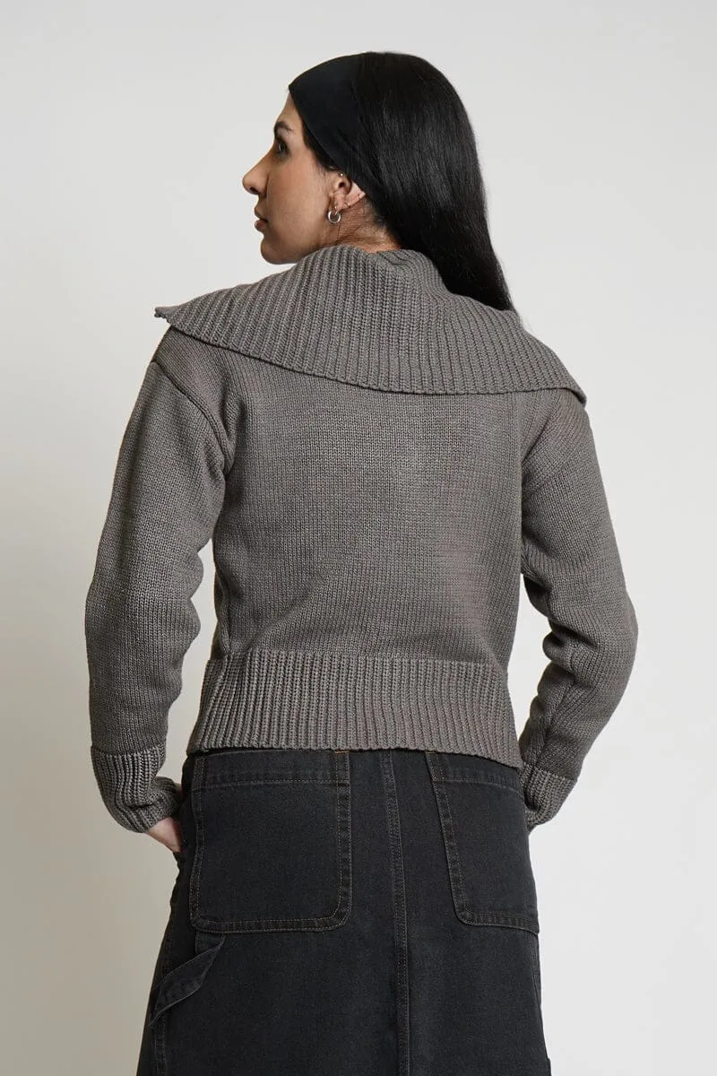 Edie Sweater - Charcoal