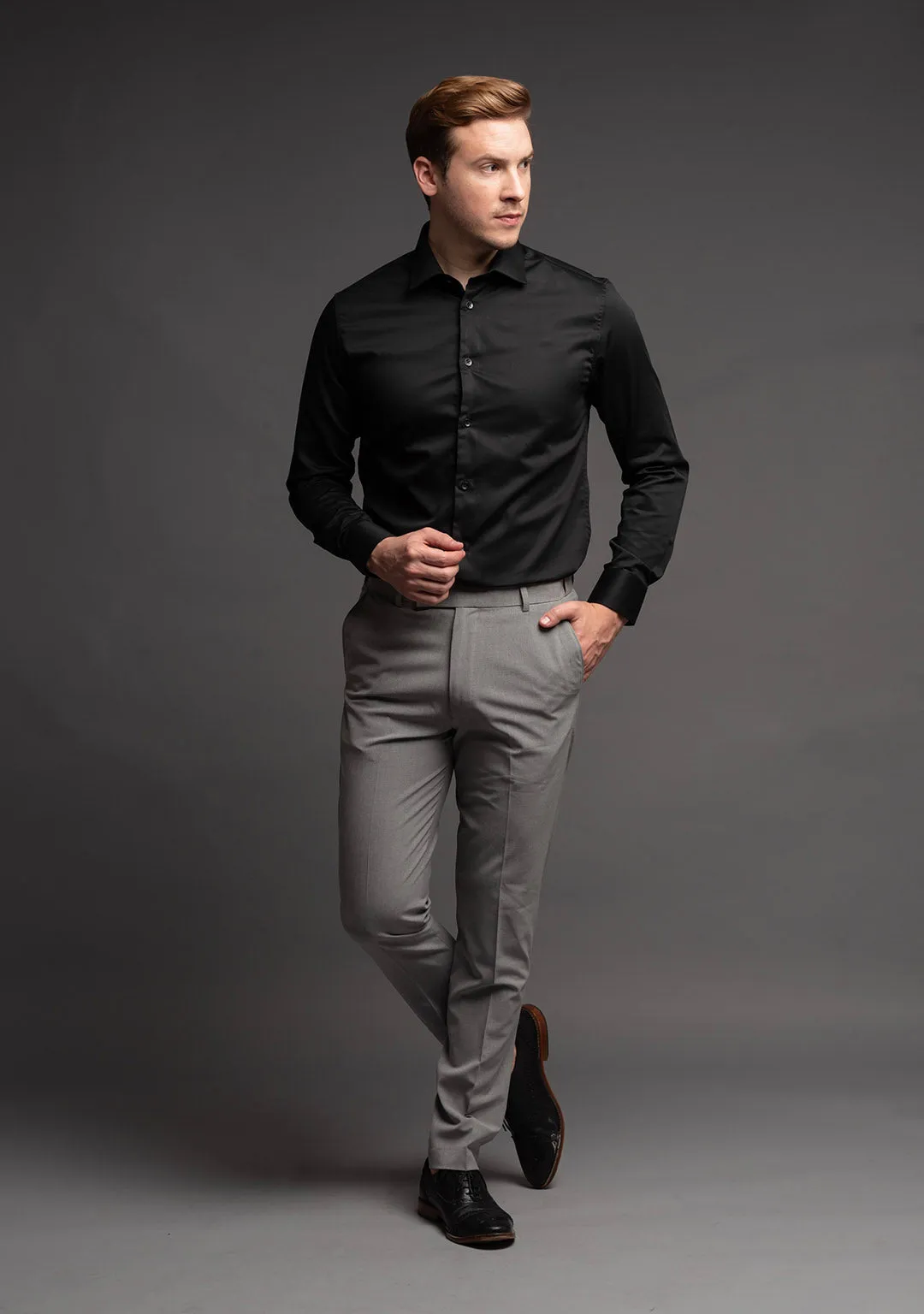 Elite Trousers in Ice Grey