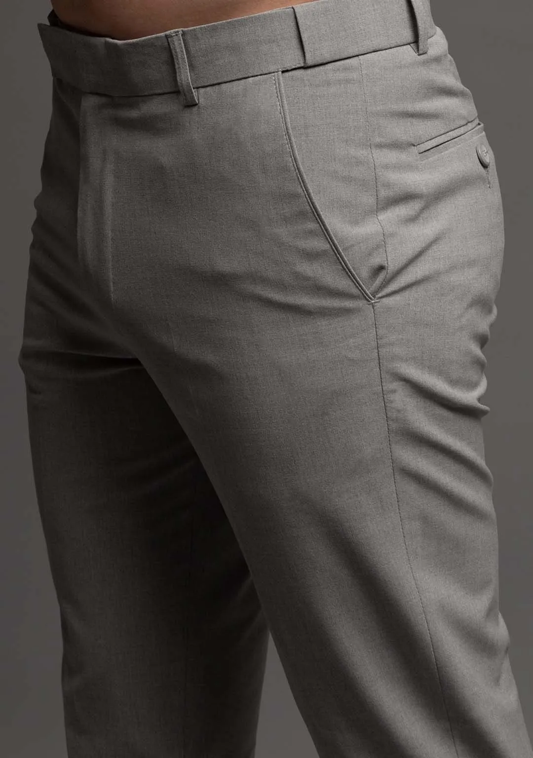 Elite Trousers in Ice Grey