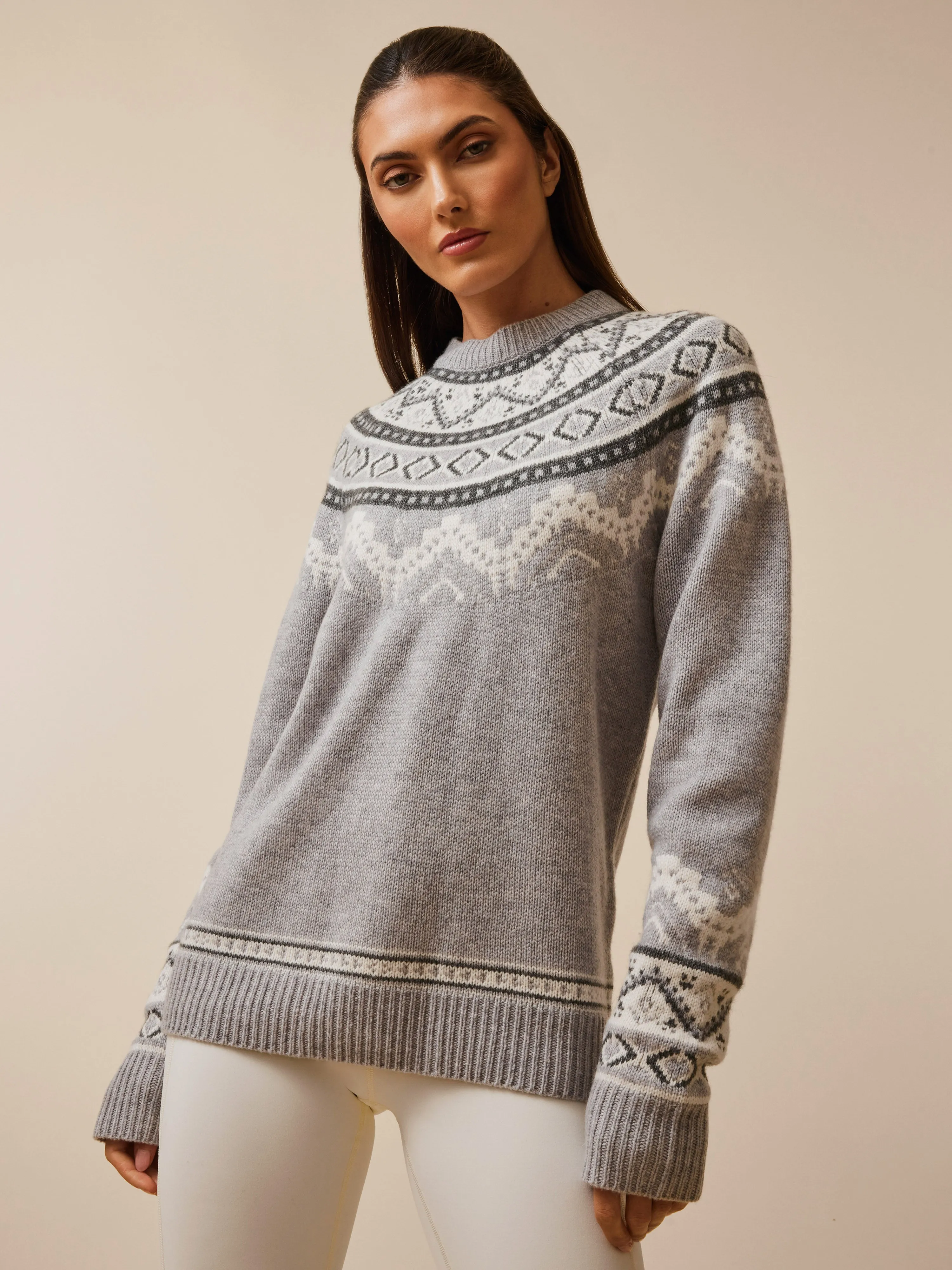 Fair Isle Crewneck Sweater