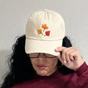 Fall Leaves Baseball Hat