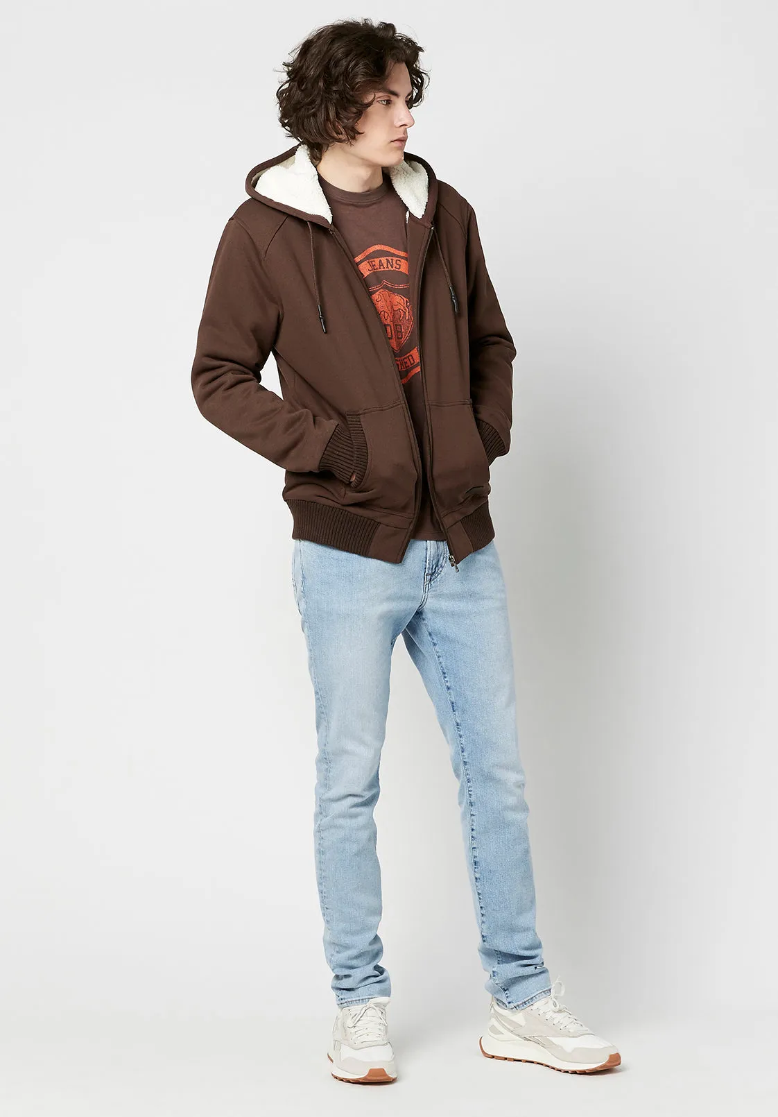 Fleece & Sherpa Fasox Hoodie - BM23800