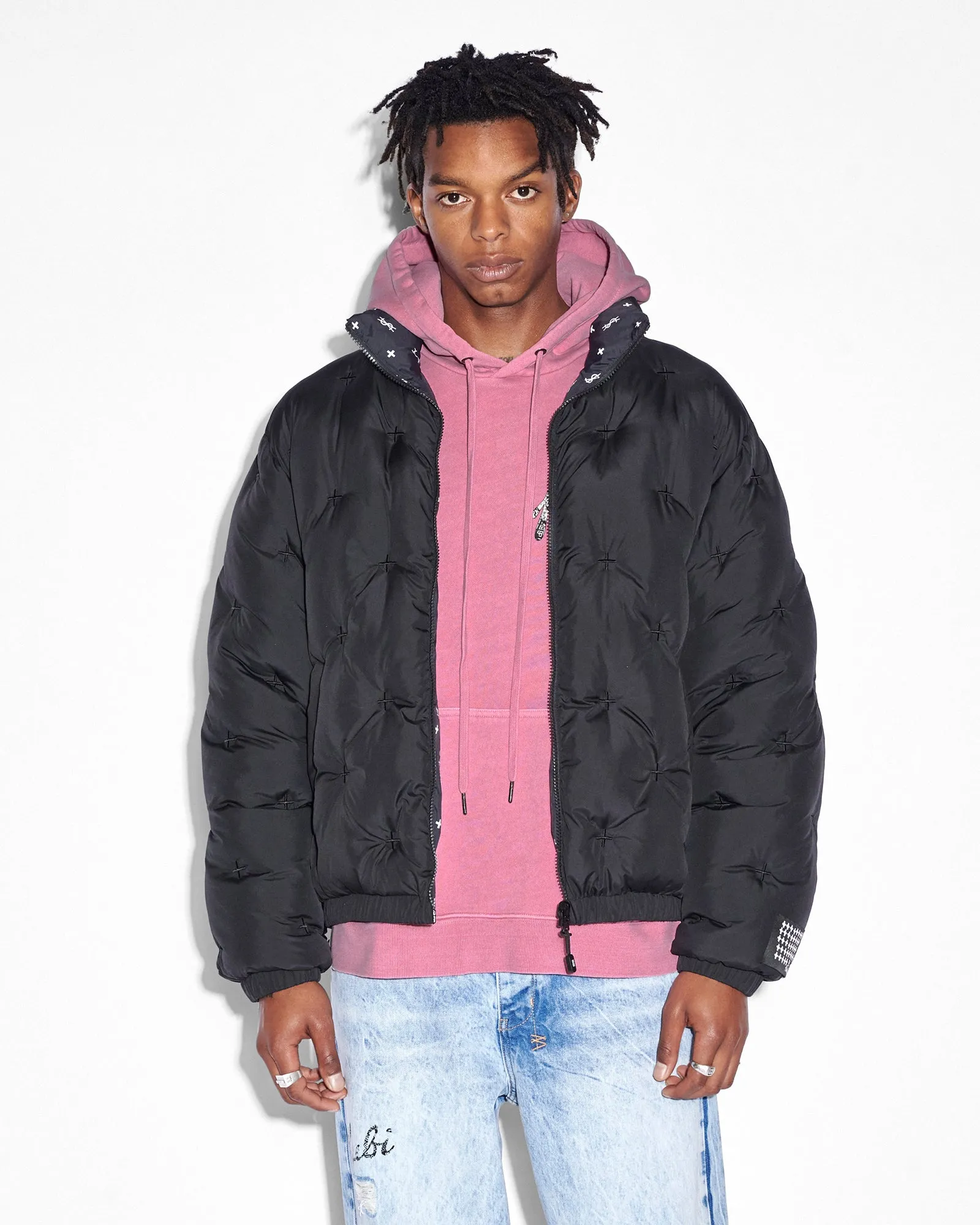 FLIGHT PUFFER JACKET BLACK