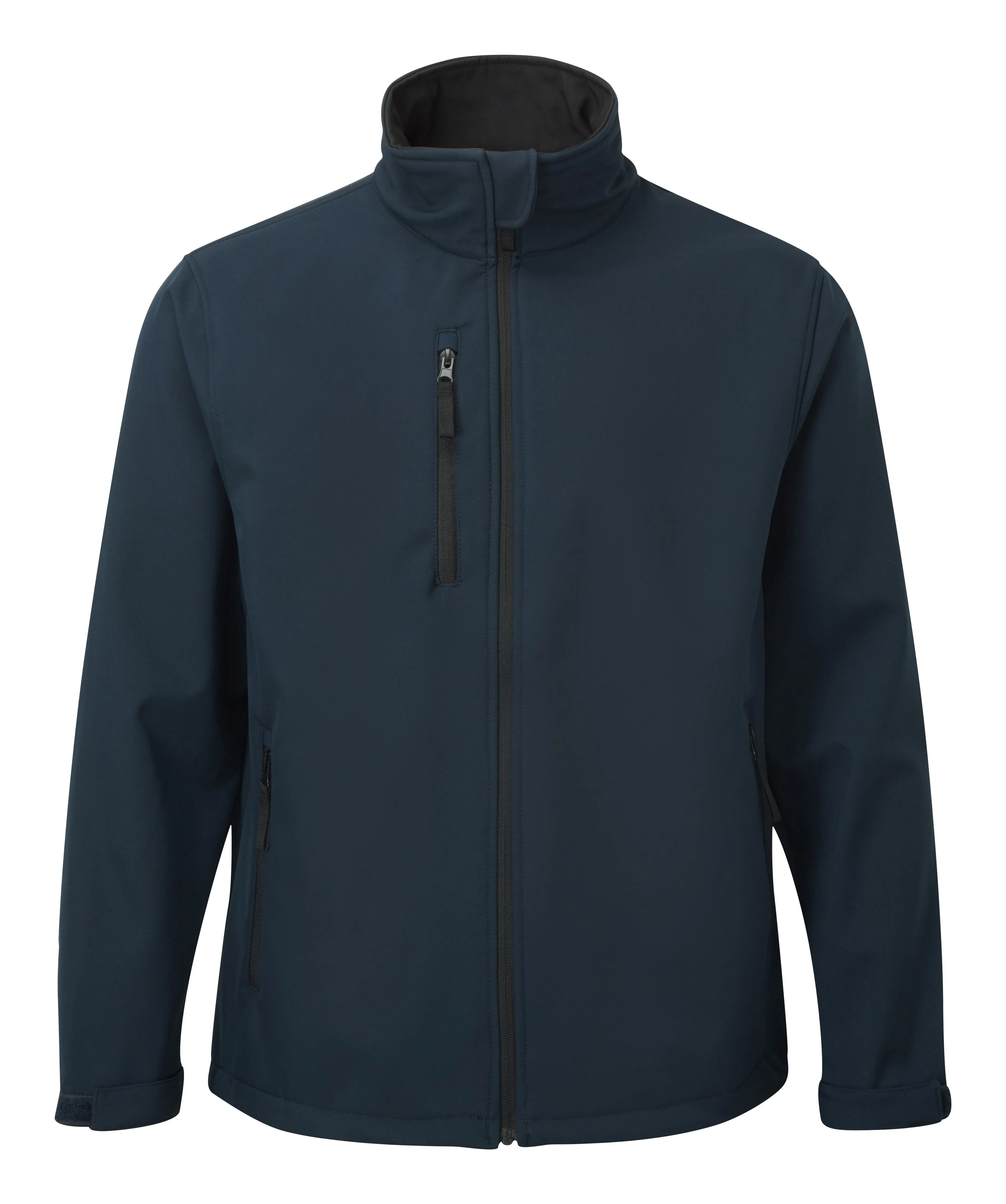 Fort Selkirk Water Resistant Breathable Softshell Jacket-NAVY