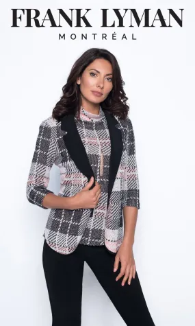 FRANK LYMAN PLAID SWEATER