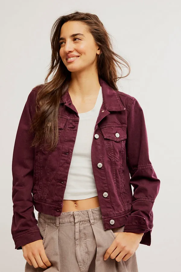 Free People Rumors Denim Jacket