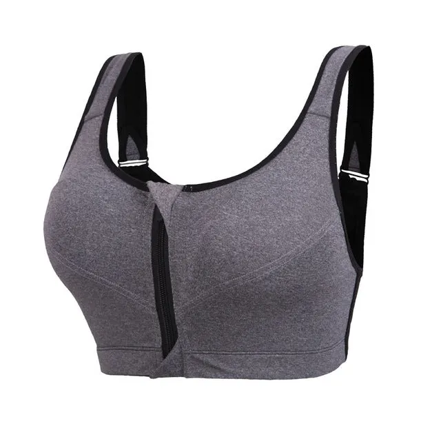 Front Zipper Bra