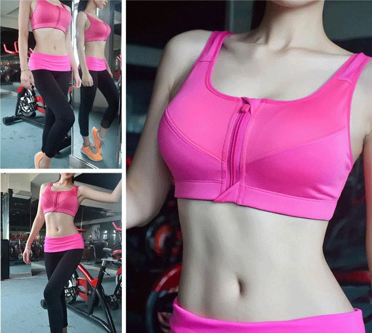 Front Zipper Bra