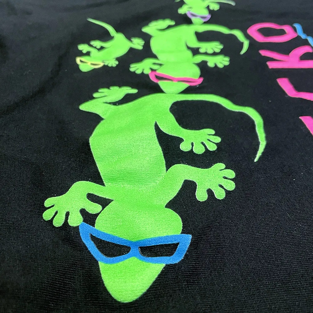 Gecko Fam Black Tee