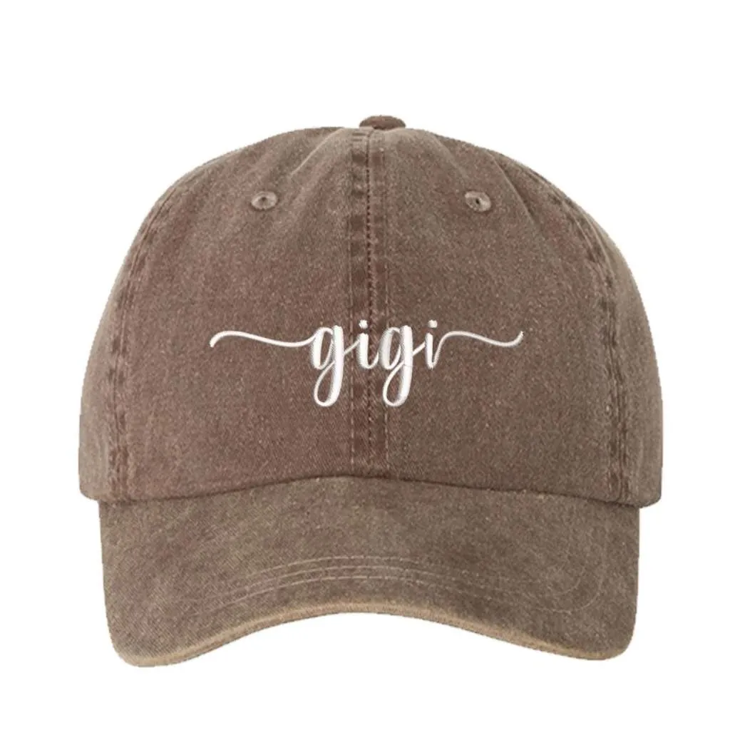 Gigi Washed Baseball Hat