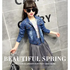 Girls Denim Jacket   Denim Tulle Skirt - ONLY 2 LEFT !!!