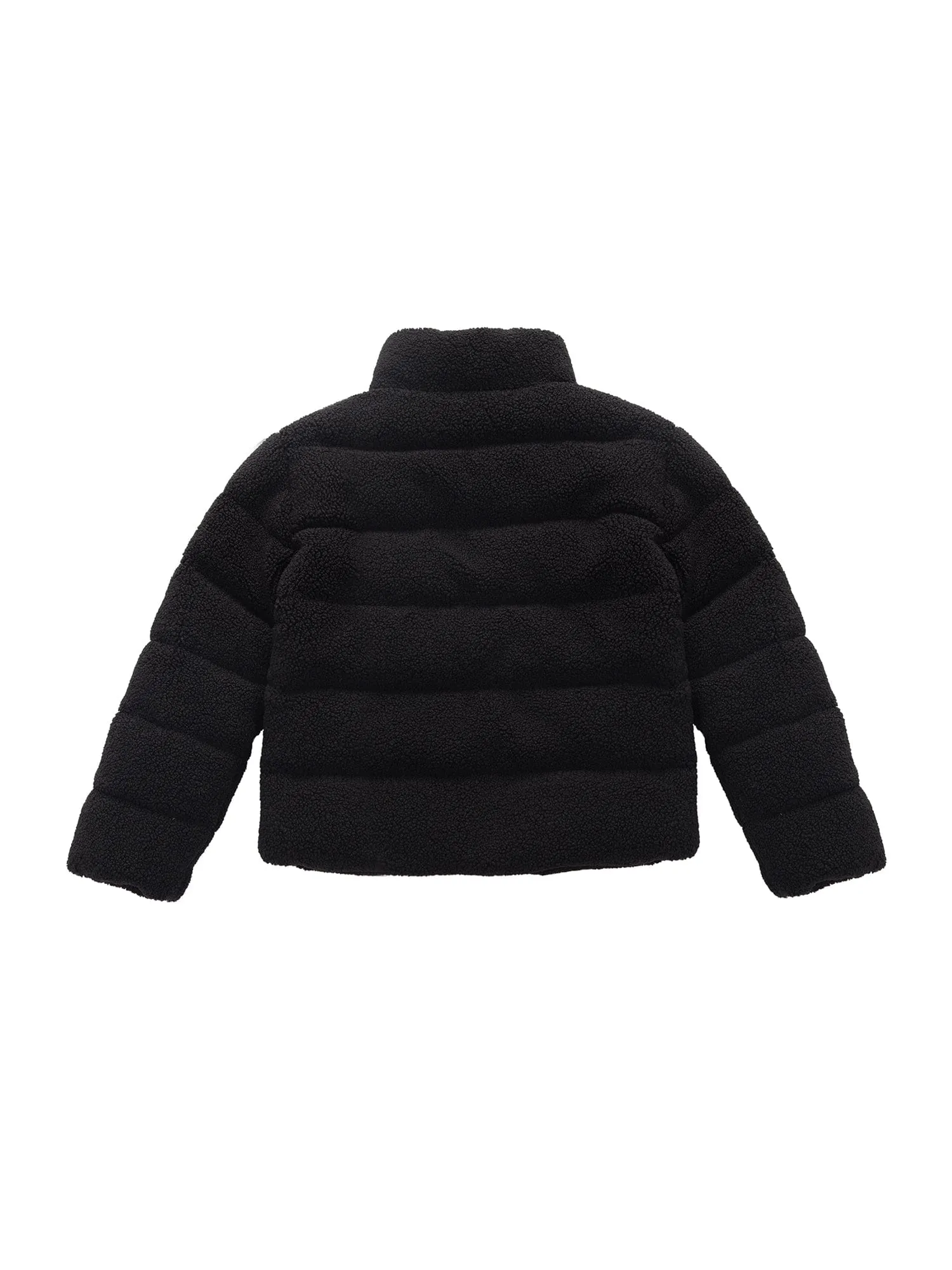 Girls' Teddy Sherpa Puffer Jacket Winter Coat