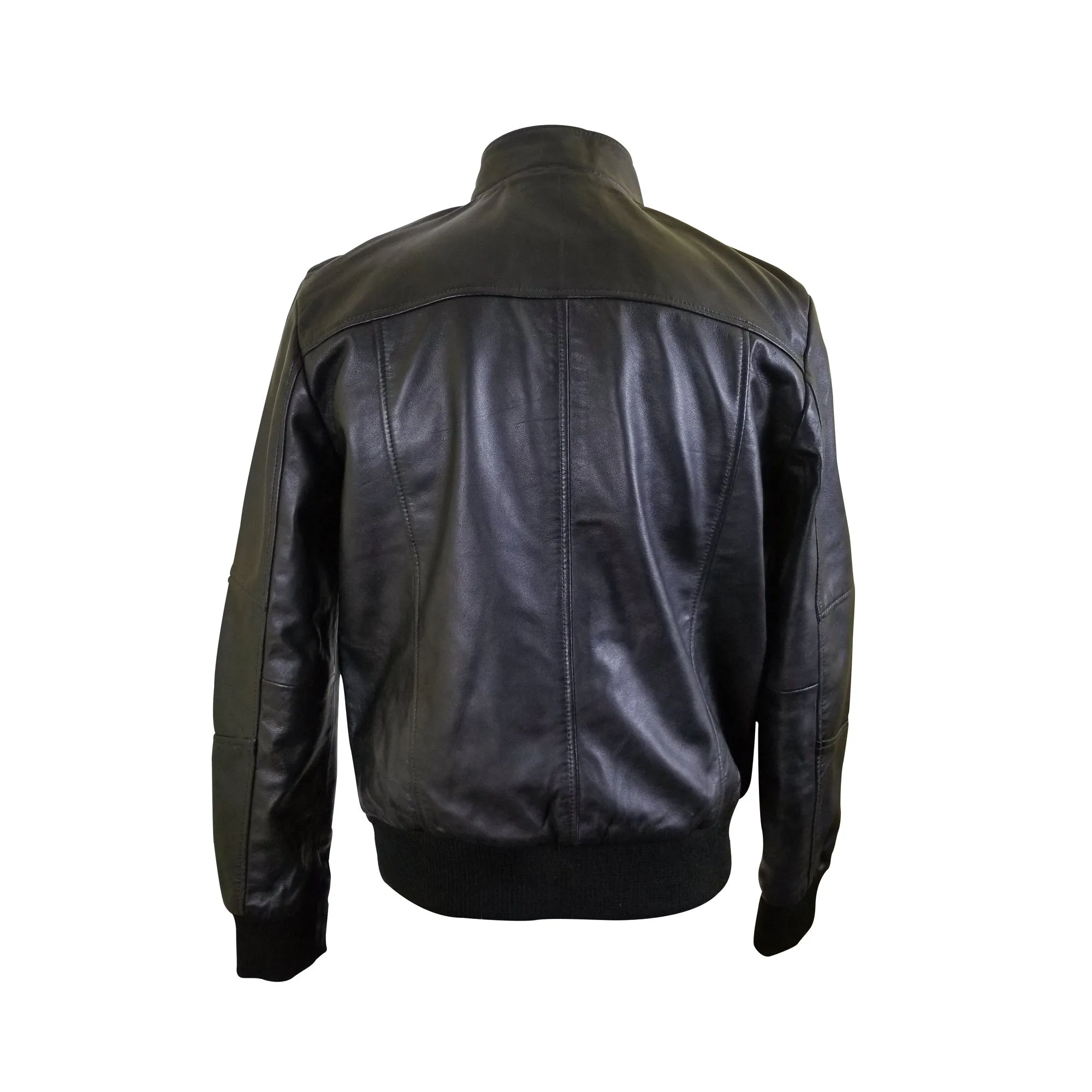 Greig's bomber style jacket with ribbed collar and cuffs