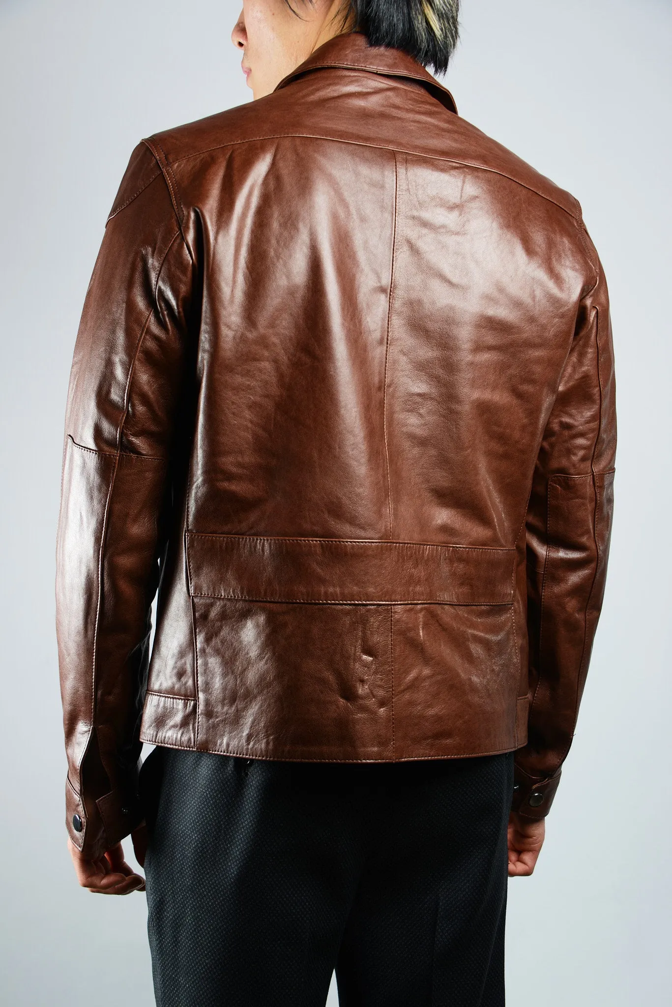 Holloway Bomber Leather Jacket