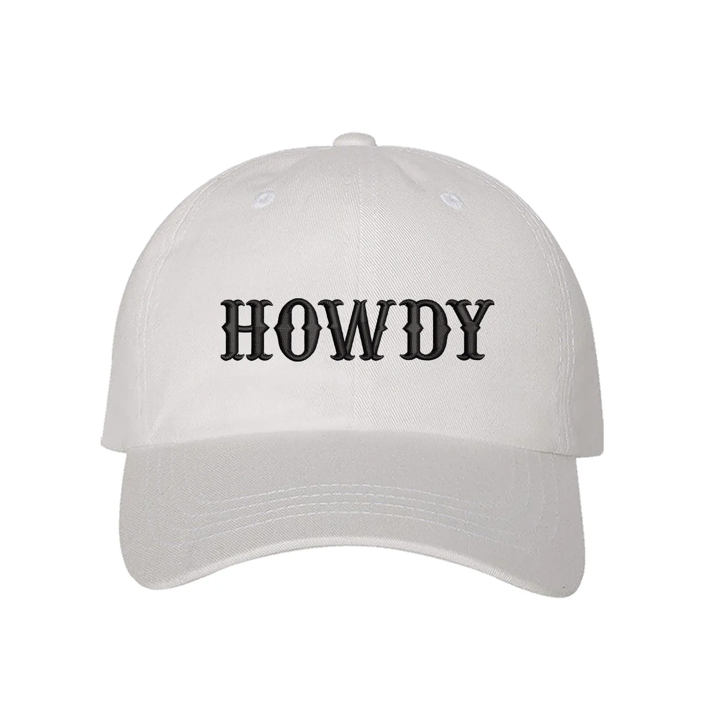 Howdy Baseball Hat - Cowgirl Baseball Cap