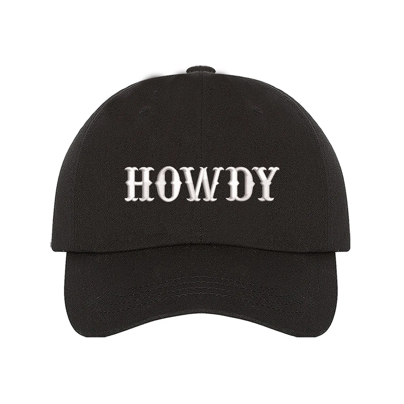 Howdy Baseball Hat - Cowgirl Baseball Cap