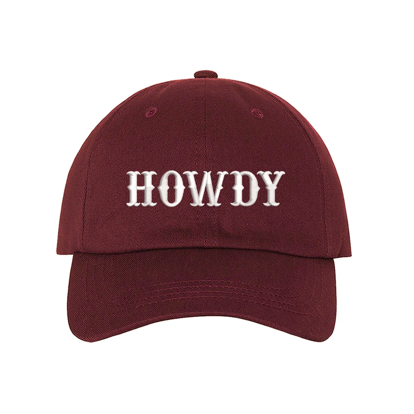 Howdy Baseball Hat - Cowgirl Baseball Cap