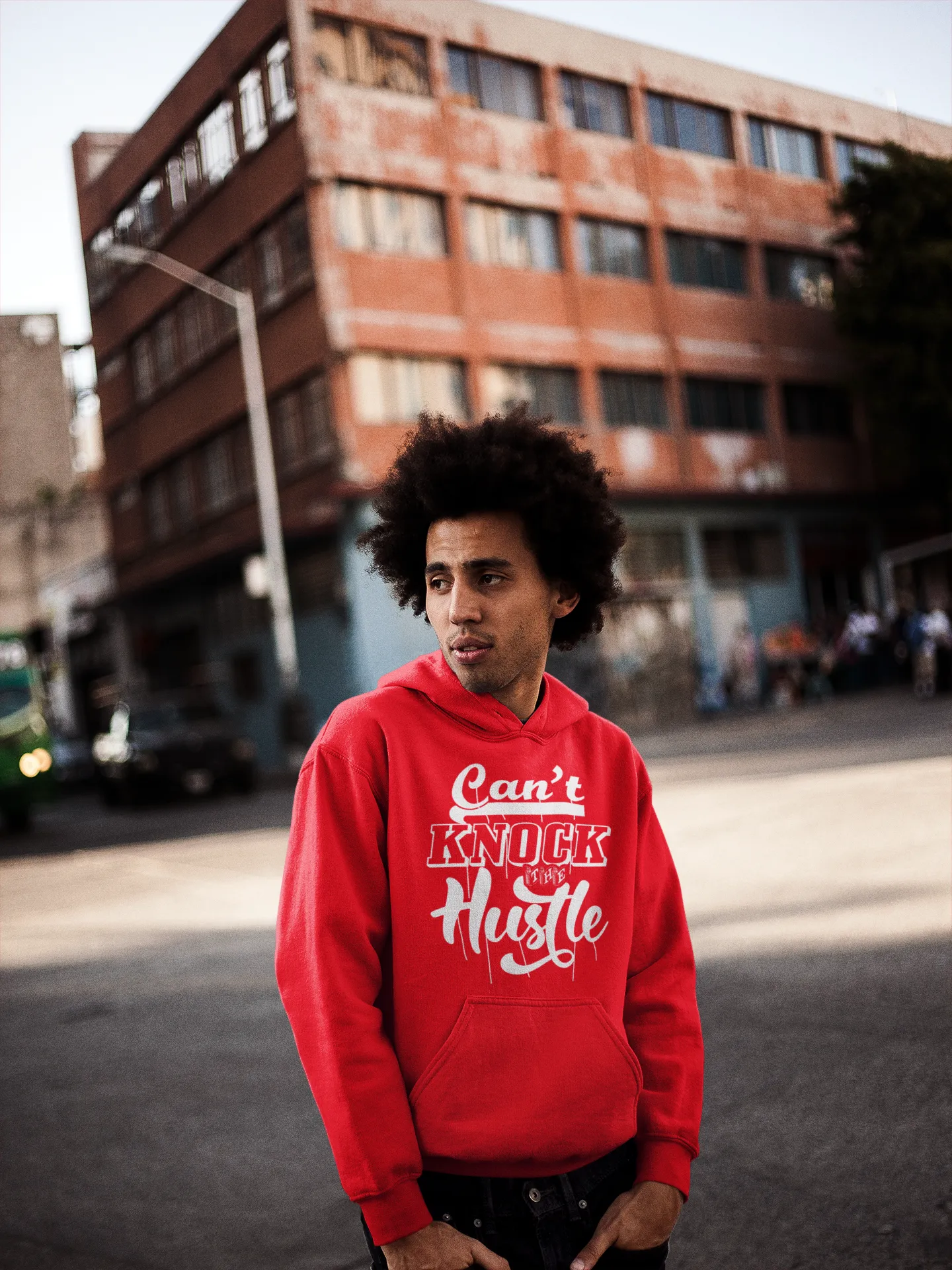 Hustle Harder: Can't Knock This Hustle Hoodie