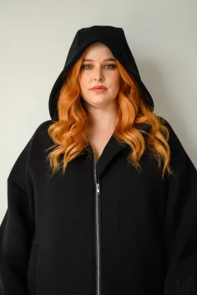 Iggy Hoodie Jacket - Black