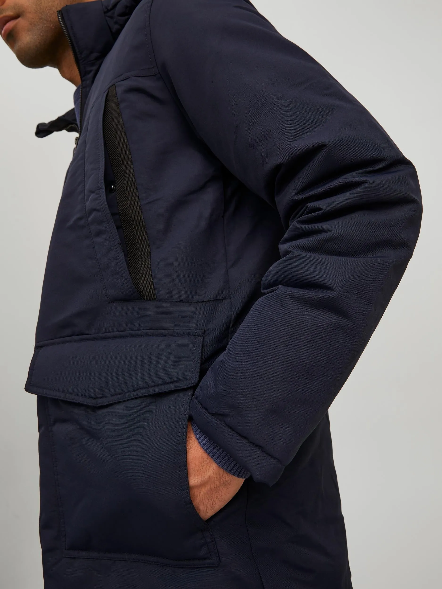 Jack & Jones Craft Parka-NAVY BLAZER