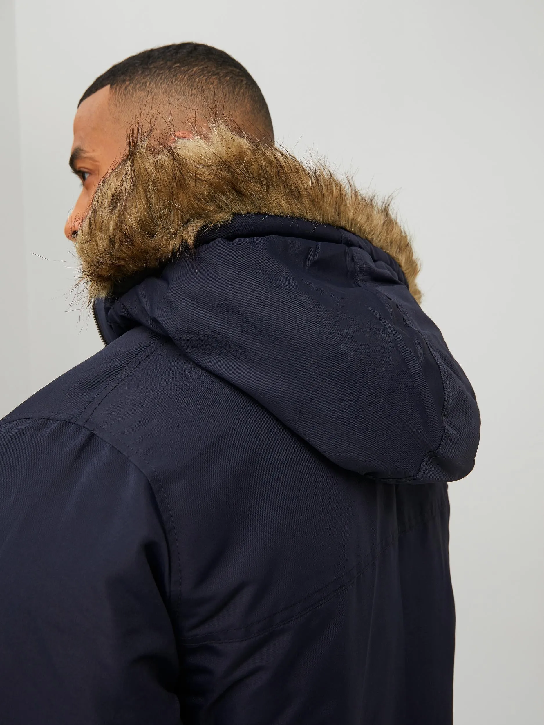 Jack & Jones Craft Parka-NAVY BLAZER