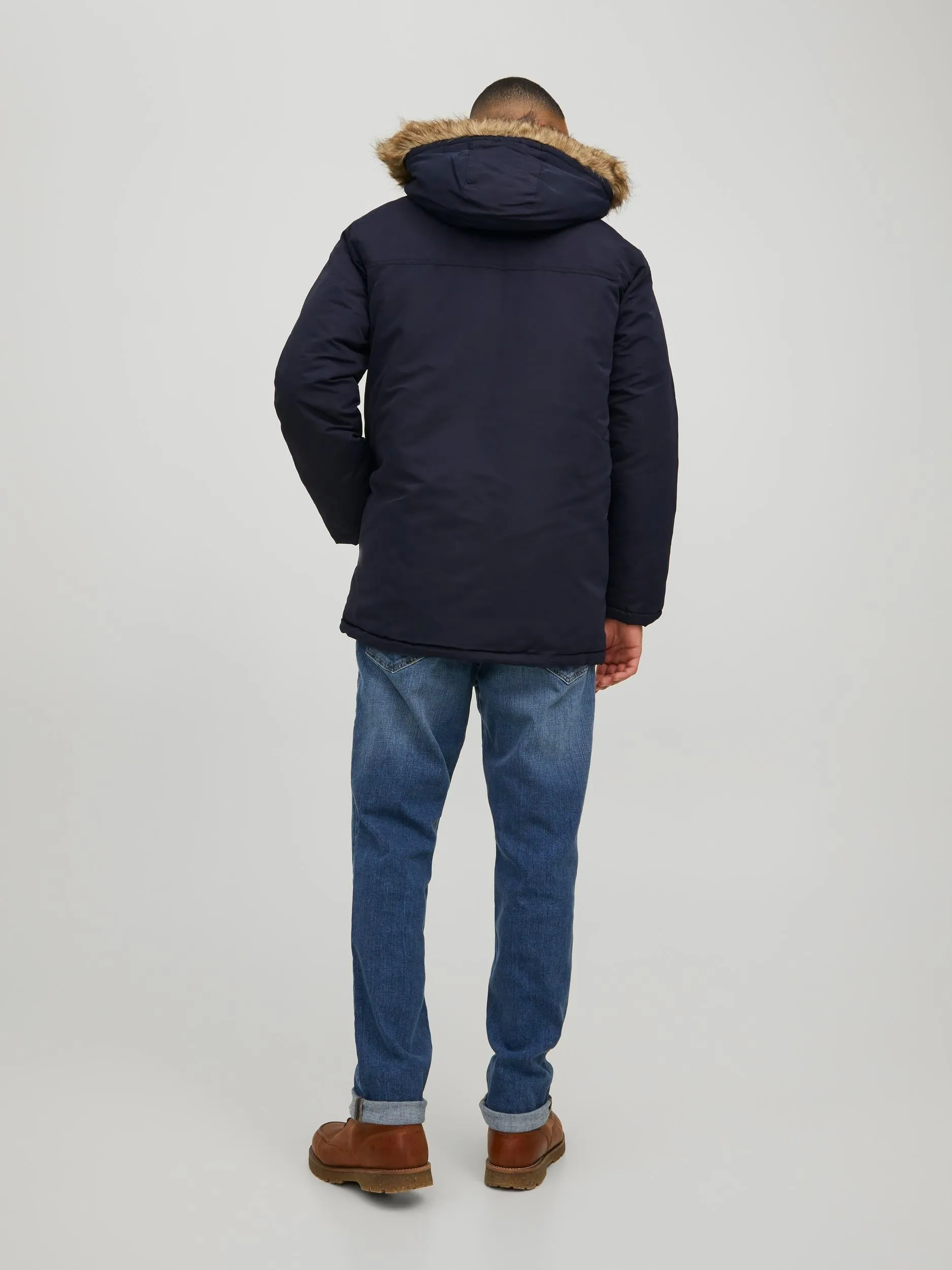 Jack & Jones Craft Parka-NAVY BLAZER