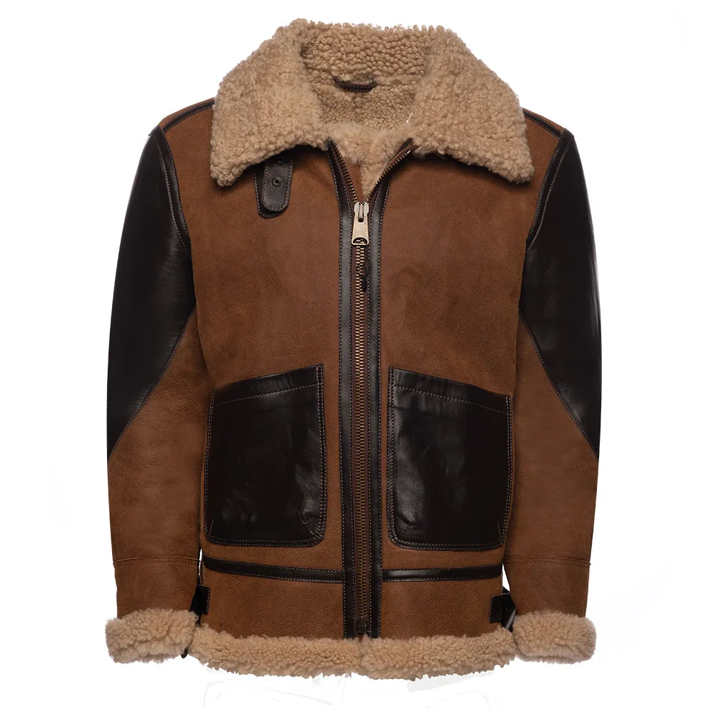 Juke's Bomber Aviator shearling jacket