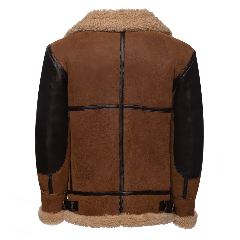 Juke's Bomber Aviator shearling jacket