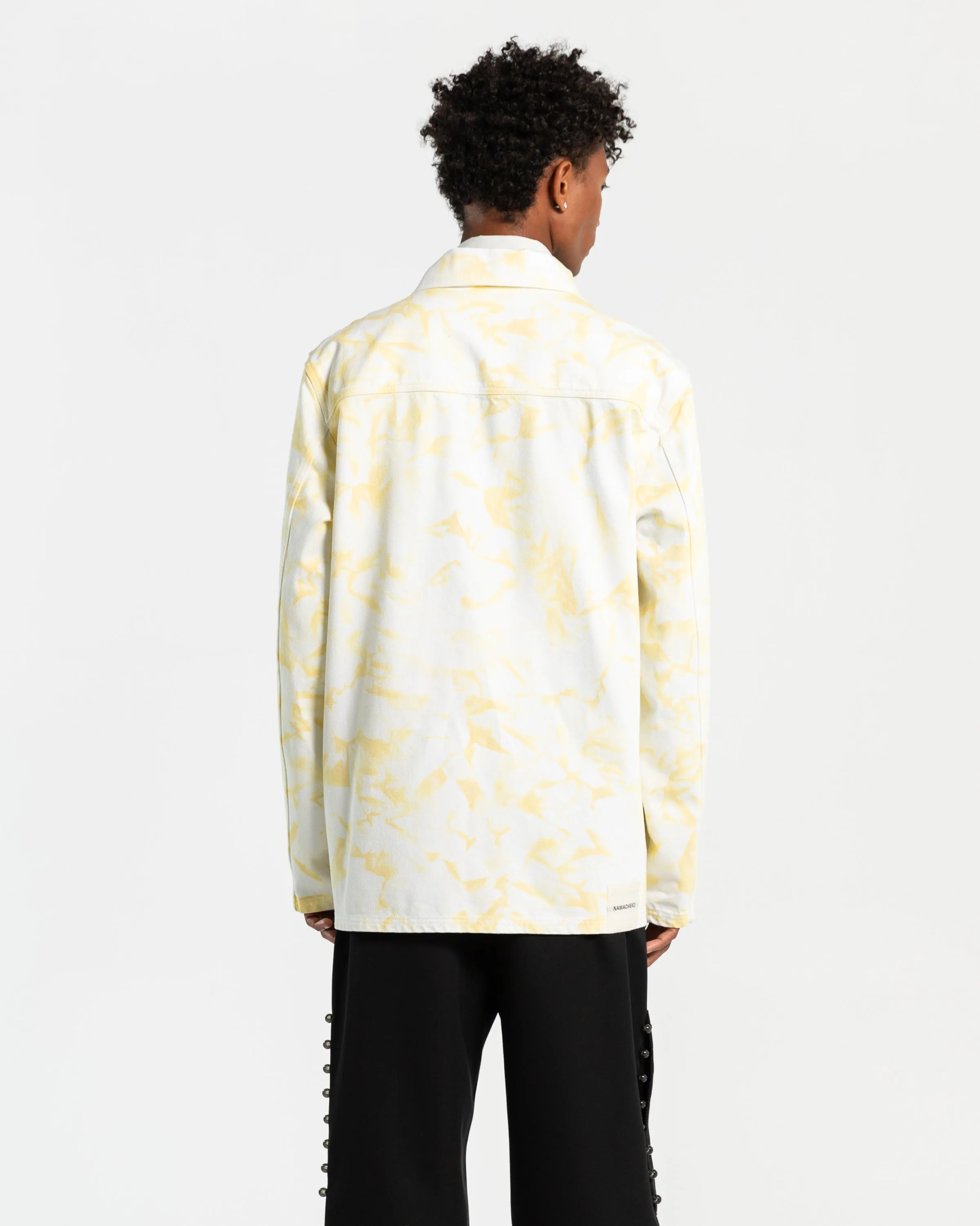 Kalbum Denim Jacket in Napels Yellow