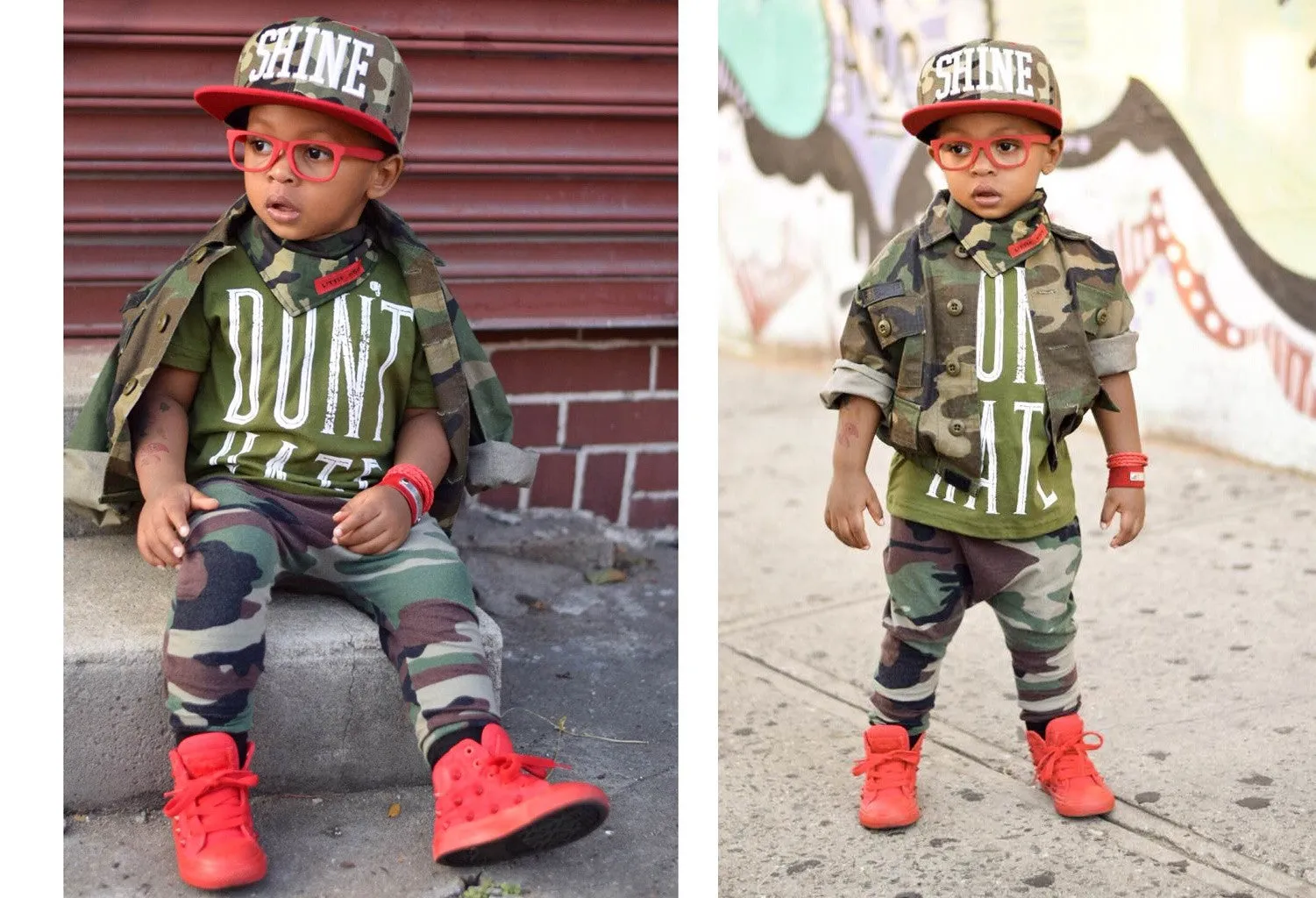 Kids Camouflage bomber Jacket