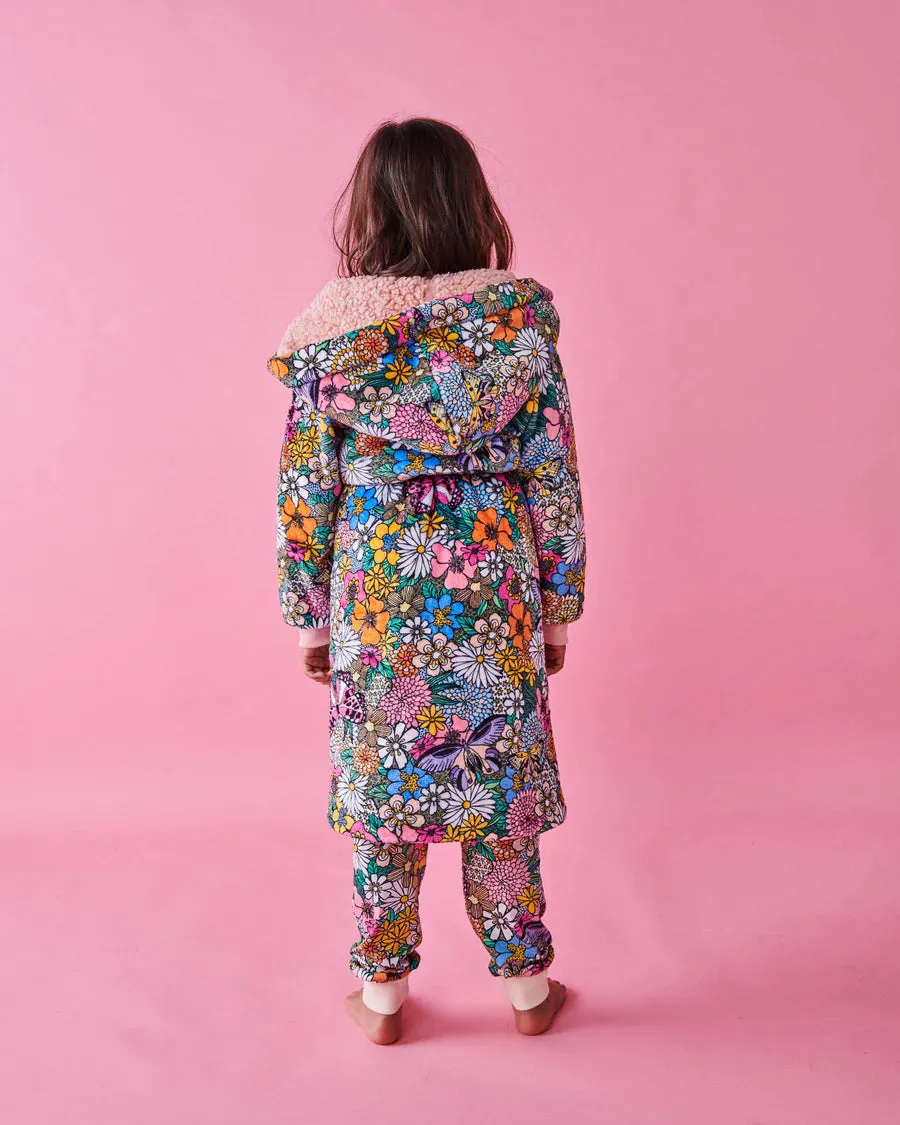 Kip & Co KIDS | Bliss Floral Kuddle Kids Robe