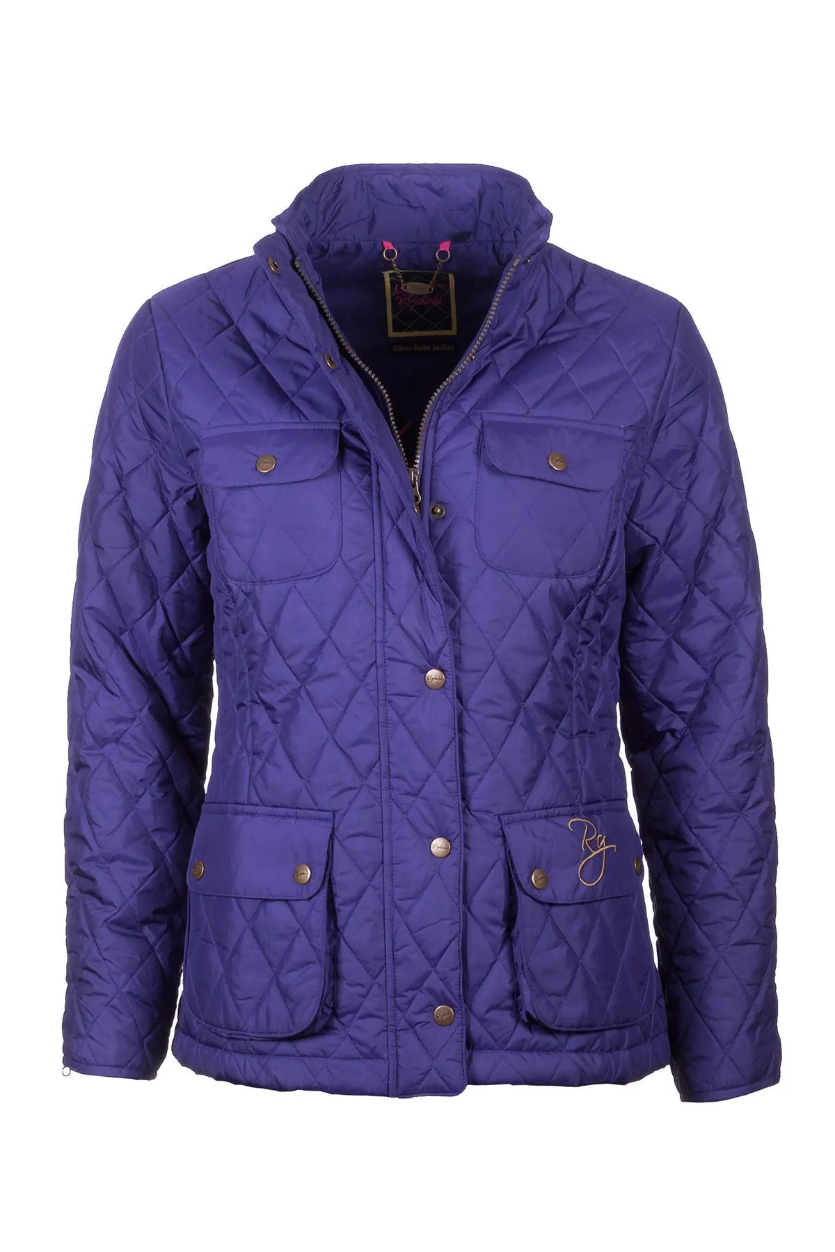 Ladies Soft Quilted Biker Babe Jacket