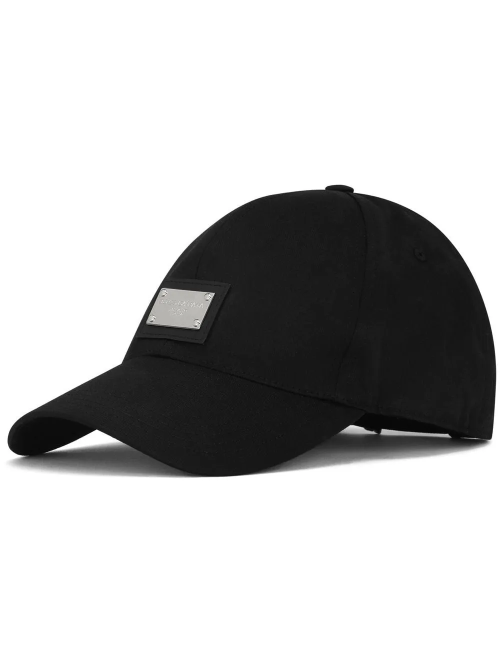 LOGO-PLAQUE BASEBALL CAP