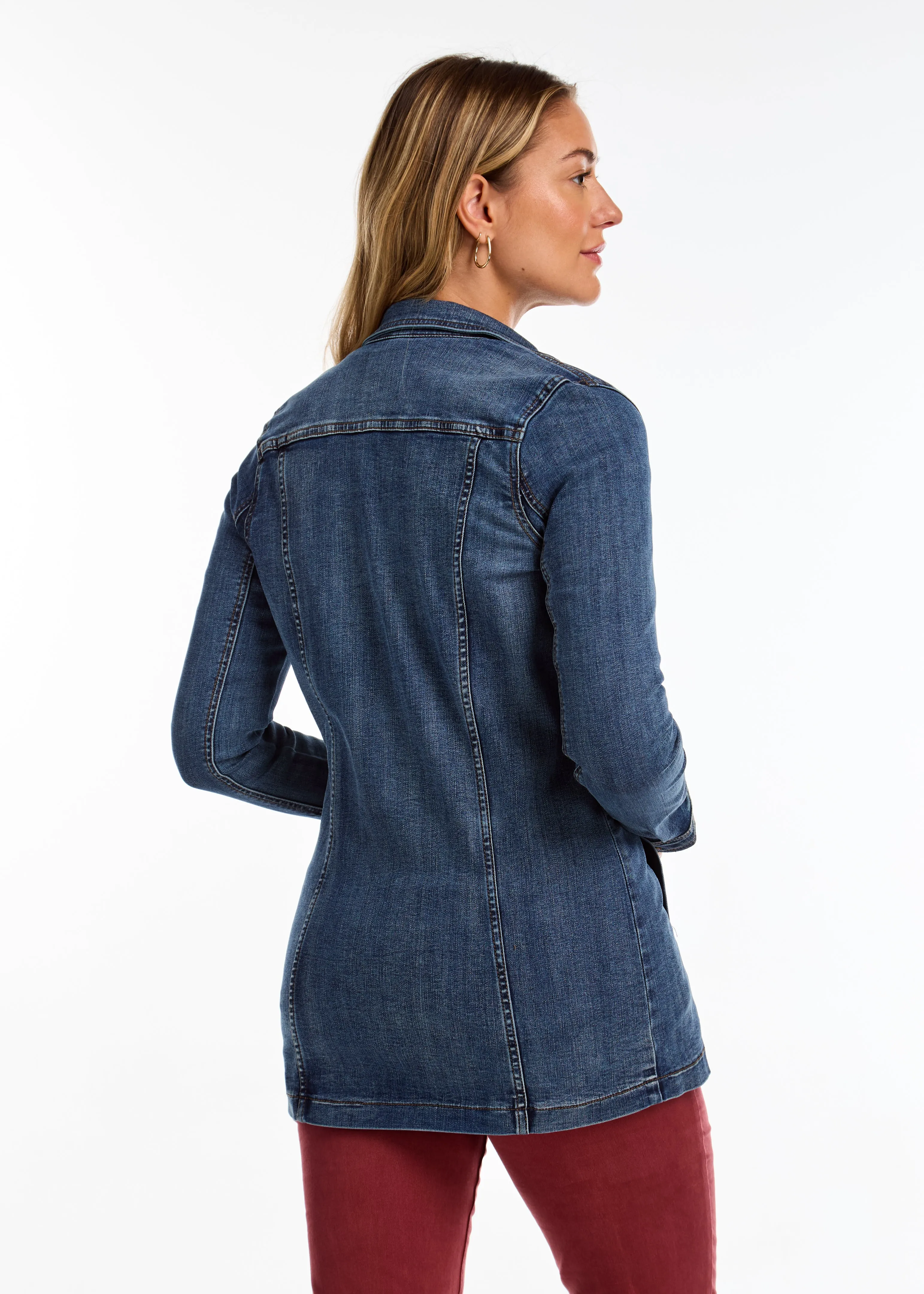 Long Denim Jacket