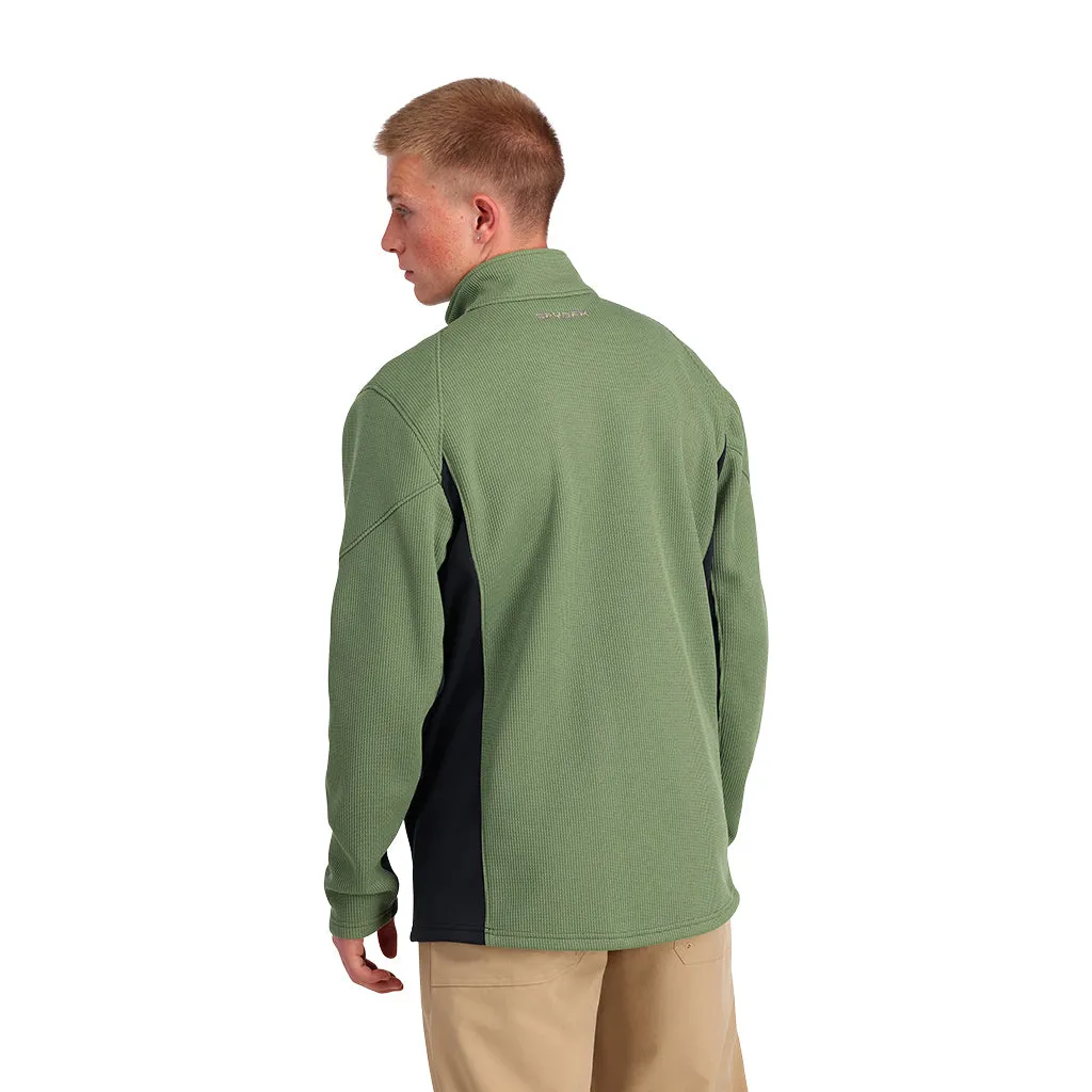 Mens Bandit Hybrid Full Zip - Pine