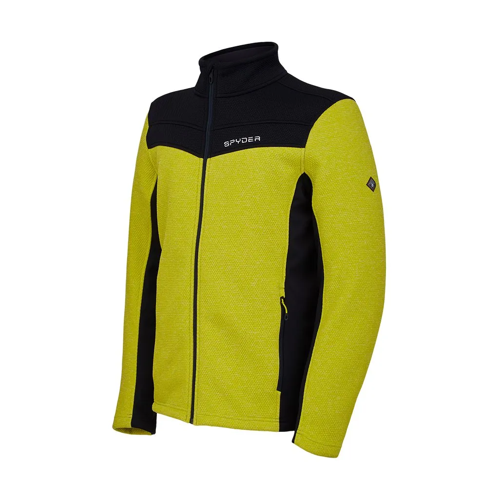 Mens Encore Full Zip - Citron