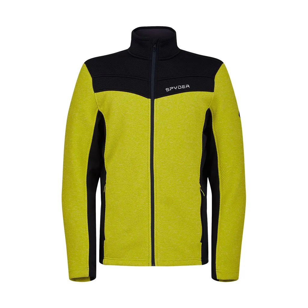 Mens Encore Full Zip - Citron