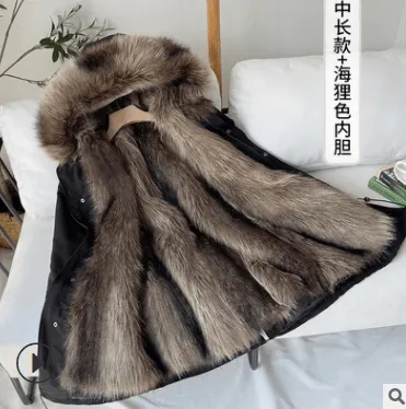 Men's Fur Coat Winter High Quality