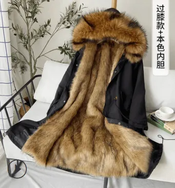 Men's Fur Coat Winter High Quality