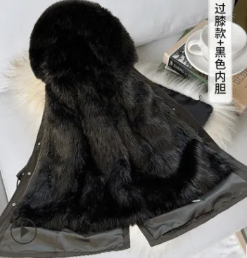 Men's Fur Coat Winter High Quality