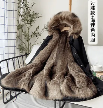 Men's Fur Coat Winter High Quality