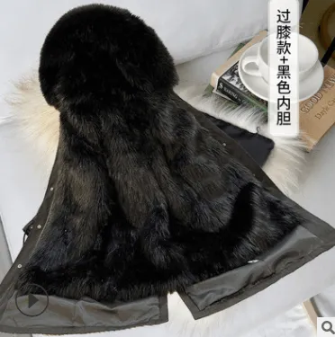 Men's Fur Coat Winter High Quality