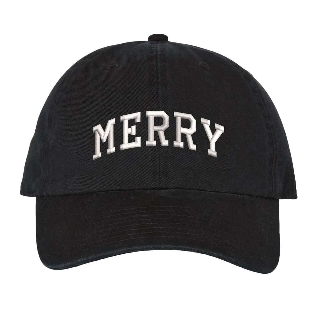 Merry Baseball Hat | Christmas Baseball Cap