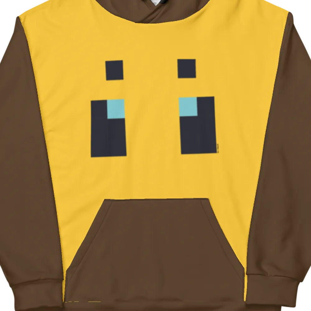 Minecraft Bee Adult Pullover Hoodie