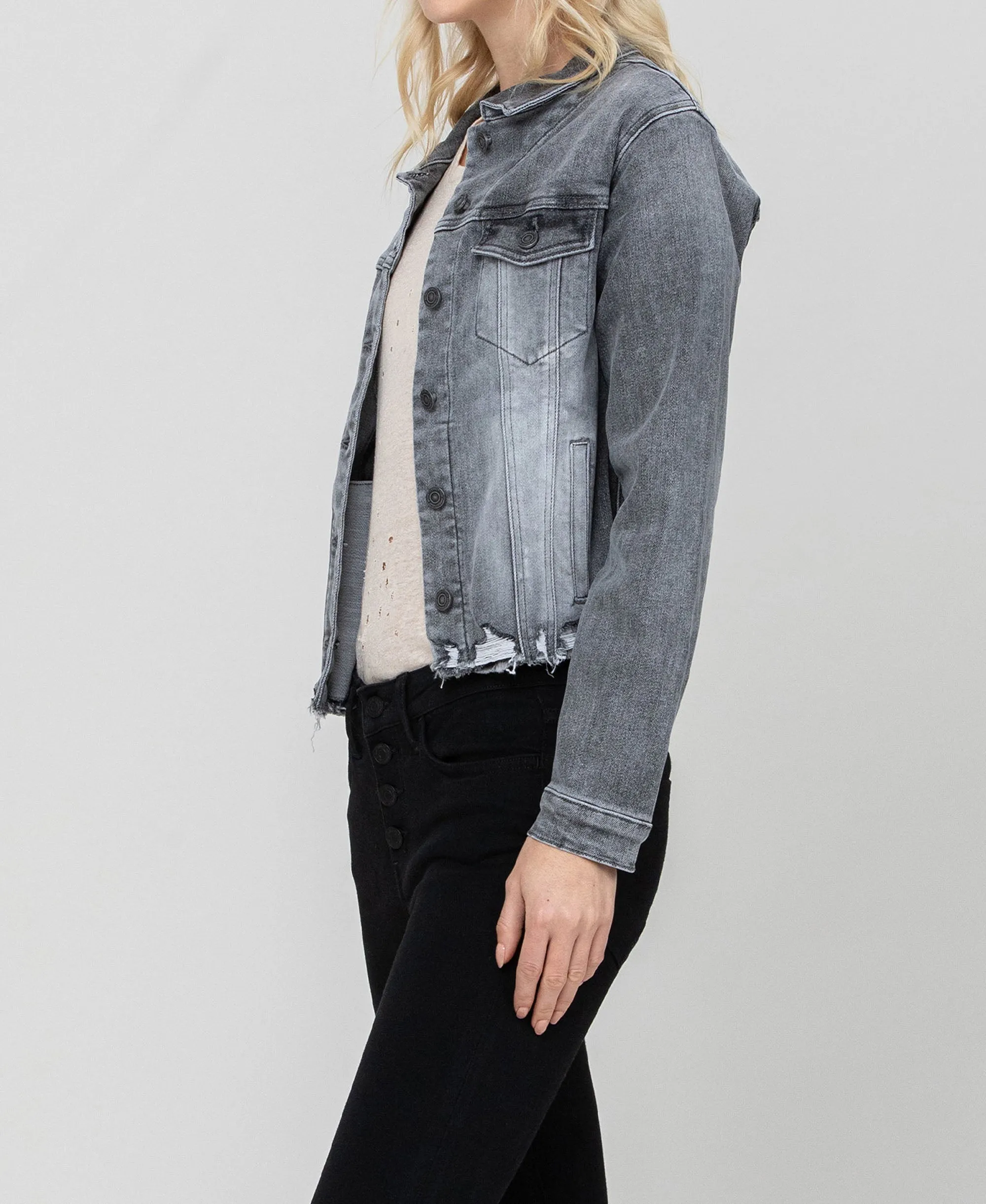 Morning Tea - Stretch Classic Fit Denim Jacket