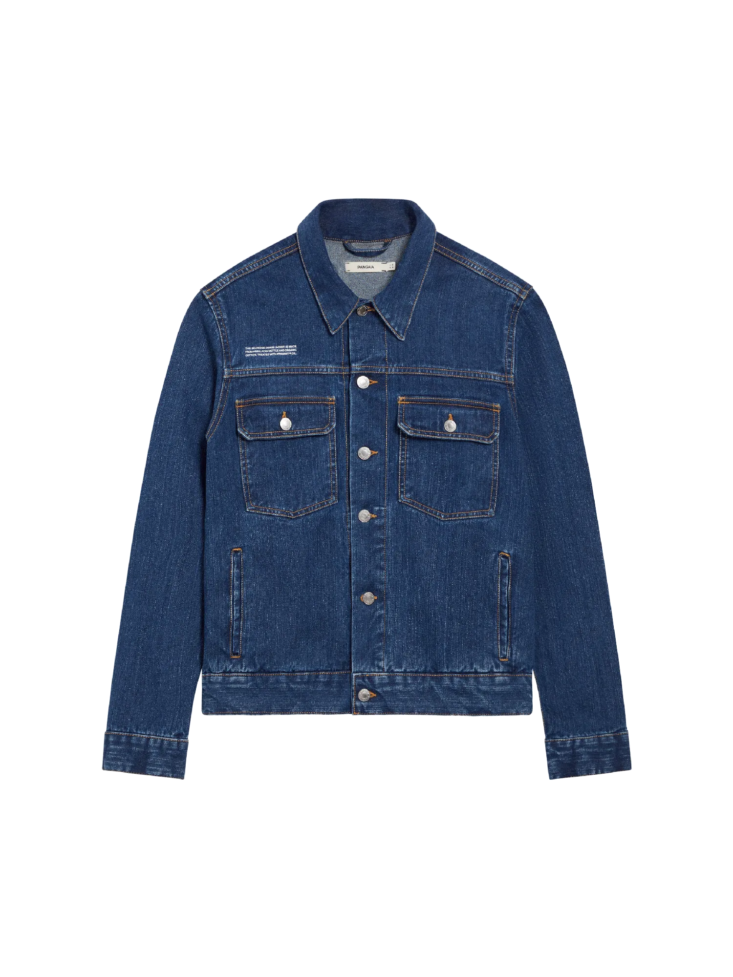 Nettle Denim Jacket—mid wash