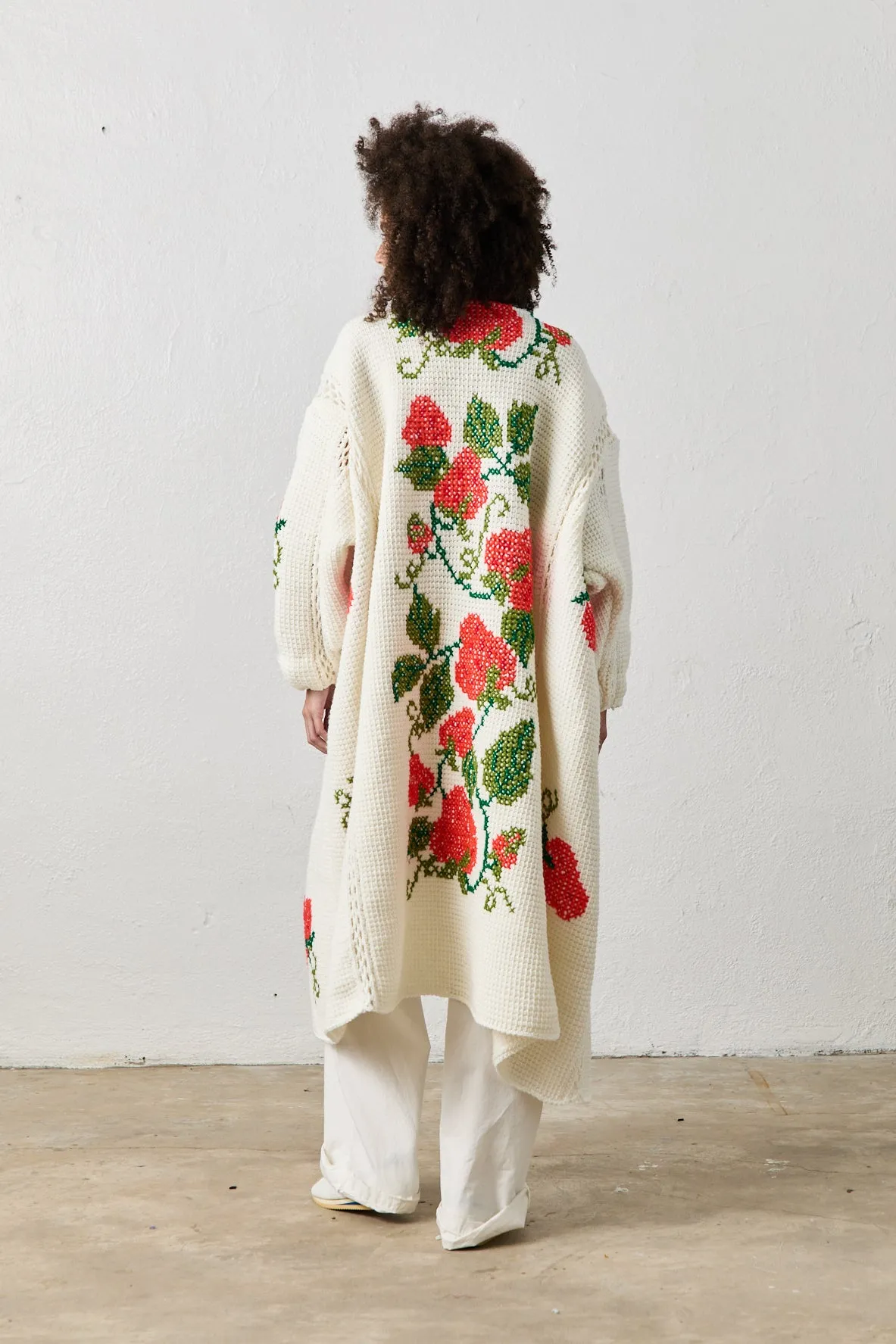 NSF X NSM COCOON SWEATER / STRAWBERRY FIELD