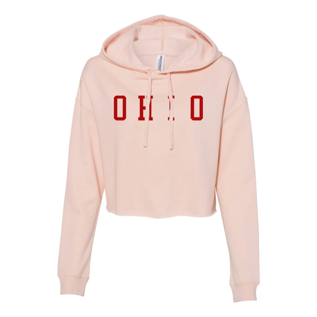 Ohio Varsity Women's Cropped Hoodie