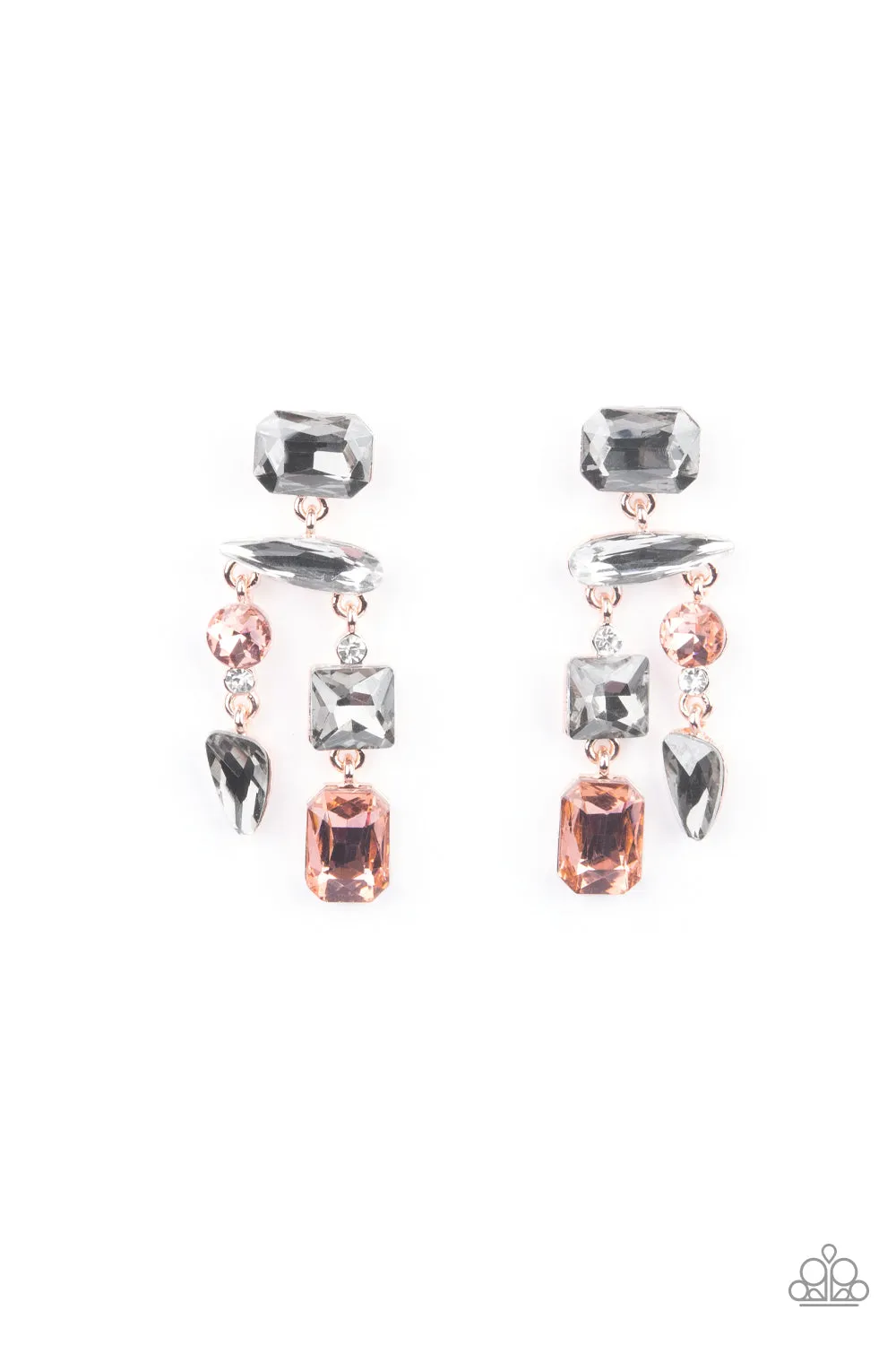 Paparazzi Hazard Pay - Multi Earring